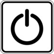 Einschalter Anschalten Schild Zeichen Symbol
