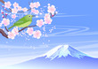 梅にめじろ