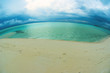 fisheye Maldives beach fisheye Maldives beach