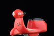 red vespa