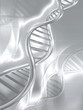 silver DNA strands