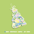 Background for new year and for Christmas