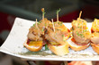 Tapas de champiñones. Tapas de champiñones.