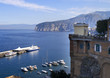 Lovely terrace overlooking the sea,Sorrento Campania Italy