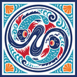 Fish Water Element Symbol
