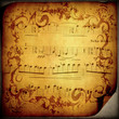 Vintage musical background