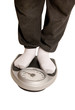 Feet on Pro Weight Scale