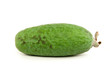 Feijoa guava on white background