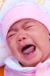 Asian new born crying