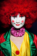 colorful clown