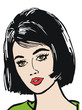 rostro de una mujer hermosa rostro de una mujer hermosa