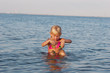 playing in the water child