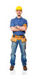 smiling worker