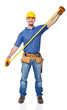 smiling handyman