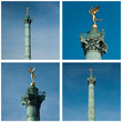 composition place de la Bastille à Paris composition place de la Bastille à Paris