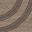 Tire track background