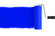 Farbrolle blau