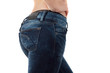Sexy woman in tight jeans