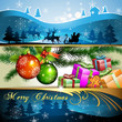 Christmas ball with gifts Christmas ball with gifts