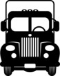 Retro Truck, vector illustration