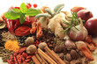 Spices and herbs.