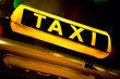 Foto: Taxi sign Taxi sign