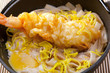 prawn noodles sup with dumpling