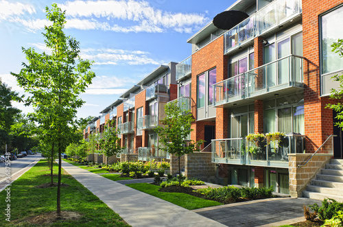 Photo: Modern town houses Modern town houses