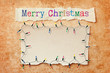 Paper with ripped edges on grunge paper background Paper with ripped edges on grunge paper background