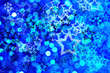 Blue festive background
