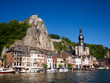 Collegiate Church of Notre Dame and Citadel in Dinant Belgium Collegiate Church of Notre Dame and Citadel in Dinant Belgium