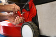 Rasenmäher reparieren