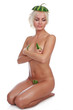 beautiful blonde in a swimsuit from the watermelon beautiful blonde in a swimsuit from the watermelon