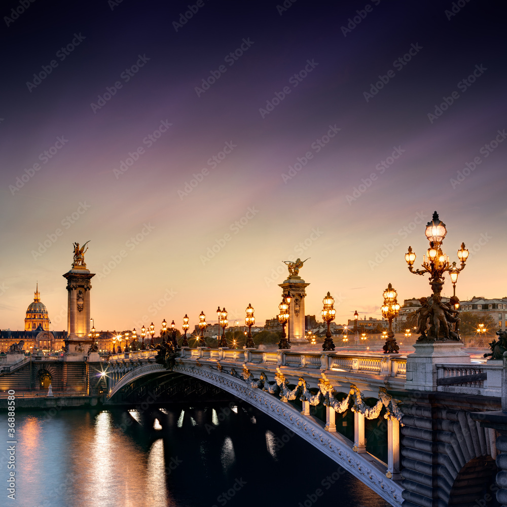 Pont Alexandre III, Paris