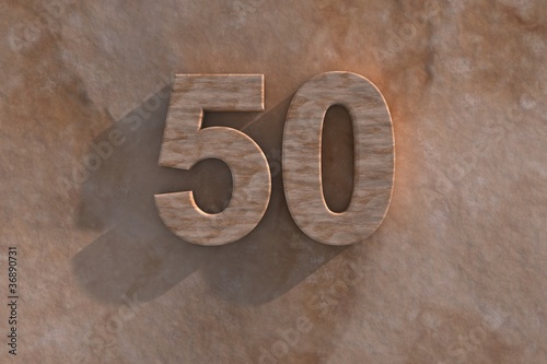Illustration: 50. Geburtstag 50. Geburtstag