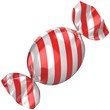 Illustration: candy isolated on the white candy isolated on the white