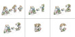 Six differents Short-term grades of Credit Rating Agency