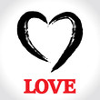 hand-writing and drew heart. Abstract love concept illustration. hand-writing and drew heart. Abstract love concept illustration.