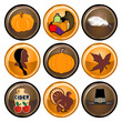 Thanksgiving Buttons