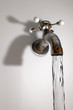 Rostiger Wasserhahn