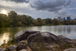 Central Park the lake