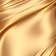 Smooth golden satin