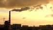 Отопительная станция в жилом районе города