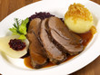 Wildschweinbraten