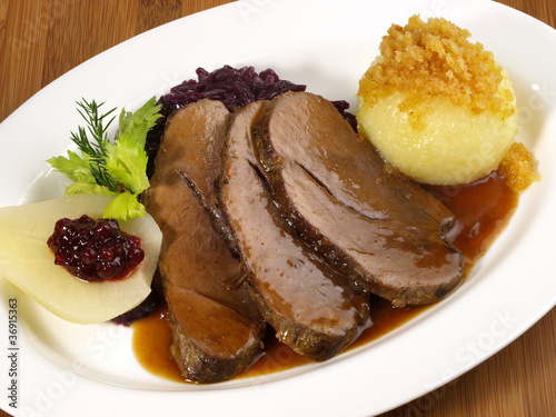 Photo: Wildschweinbraten Wildschweinbraten