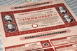 Historisches Wertpapier