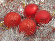 Christmas balls.