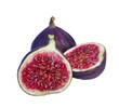 Photo: fresh figs isolated fresh figs isolated