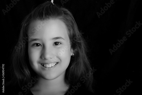 Photo: smiling girl smiling girl