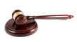 Wooden brown gavel